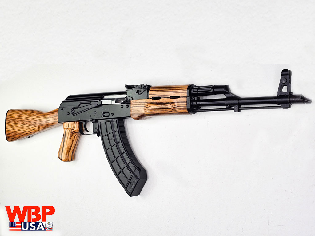 WBP JACK AK47 RIFLE-ZEBRA WOOD