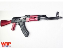 WBP AK47 RIFLE-EXOTIC PURPLEHEART WOOD	